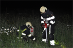 Melding 23.28 Prio 1 Brand Wegvervoer Personenauto Lutkepost Buitenpost